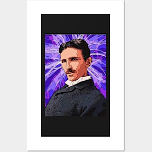 Nikola Tesla Posters and Art